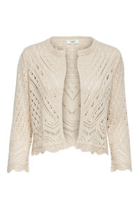 JDY C&aacute;rdigan corto crochet