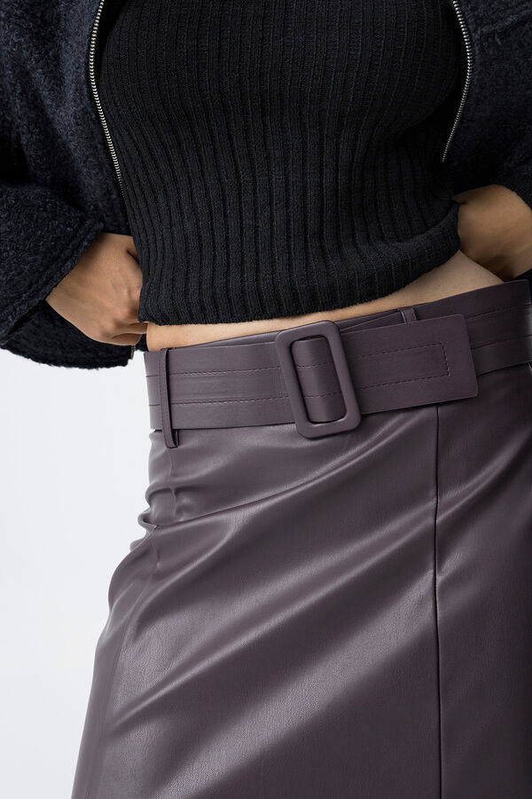 Tiffosi Minissaia com cinto estampado