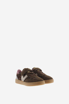 Victoria Zapatillas animal print glitter