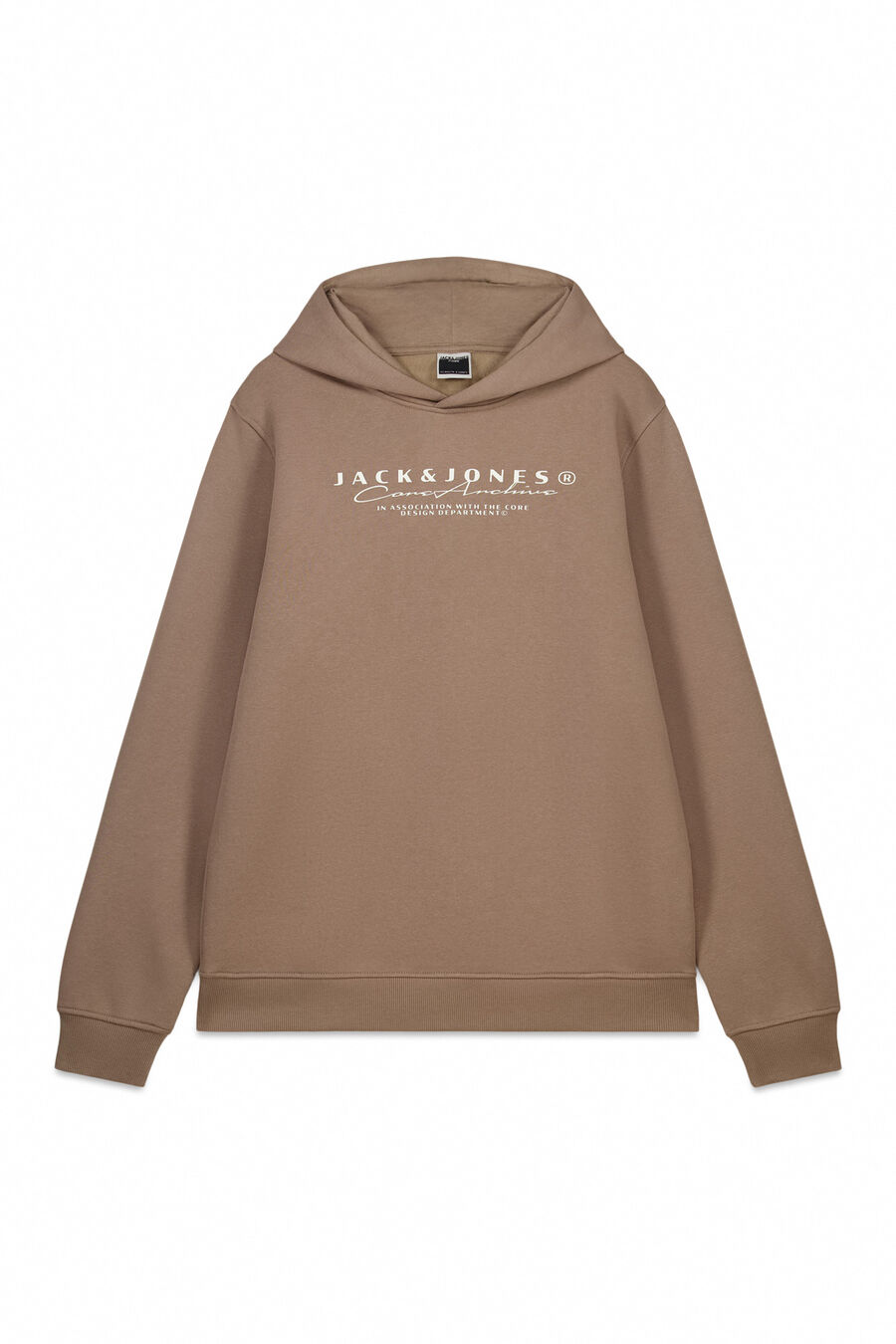 Sudadera con capucha estampada