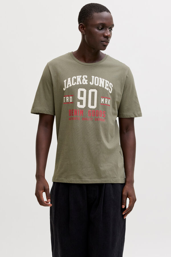 Jack & Jones Logo T-shirt pack nude