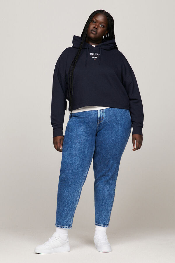 Springfield Women's Tommy Jeans sweatshirt tamno plava
