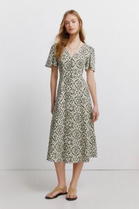 Springfield Robe chemise imprim&eacute;e