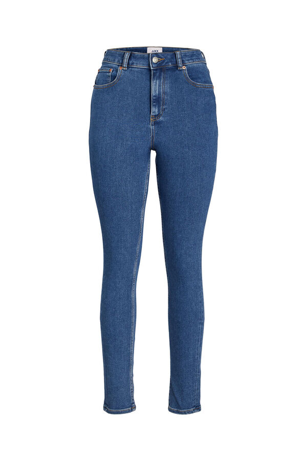 Springfield Jeans skinny cintura subida azulado