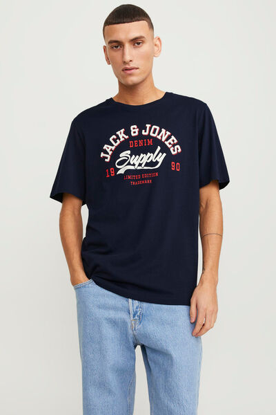 Springfield Standard fit T-shirt navy