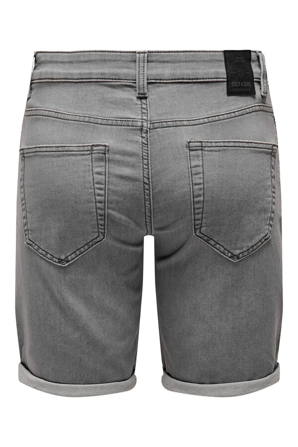 Only & Sons Denim Bermuda shorts grey