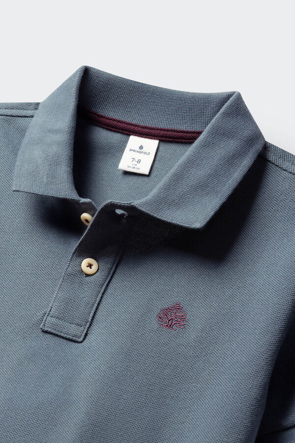 Springfield Kids Basic kids' polo shirt blue