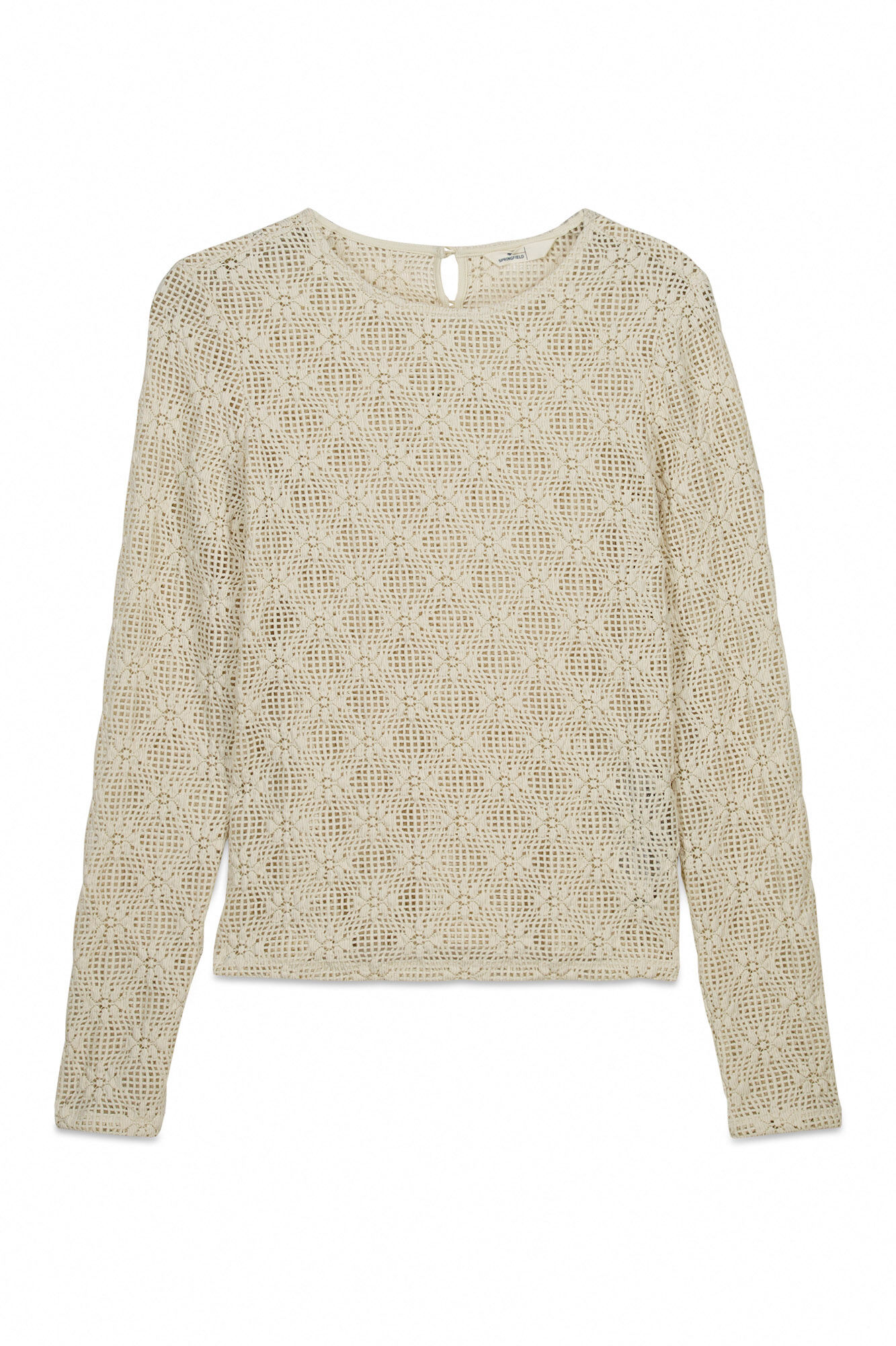 Springfield Jersey-knit long sleeve T-shirt