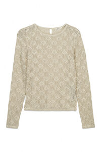 Springfield T-shirt manga comprida em malha