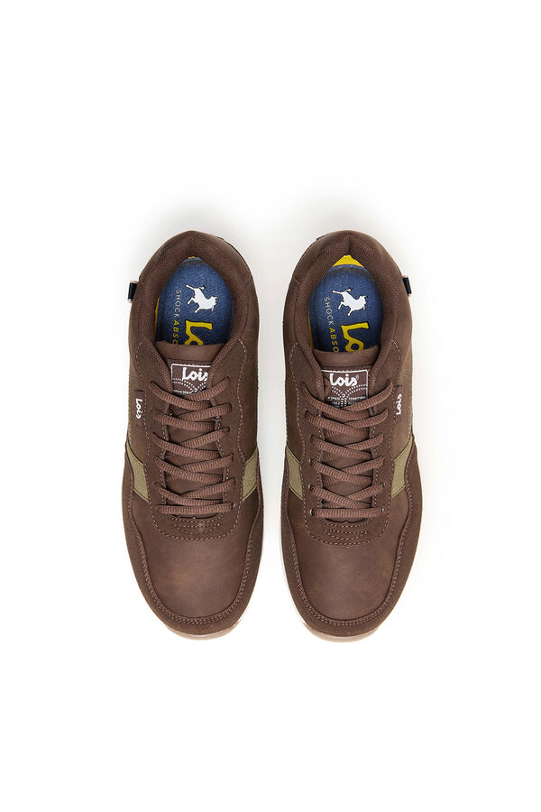 Lois Zapatilla casual de runing hombre Lois beige