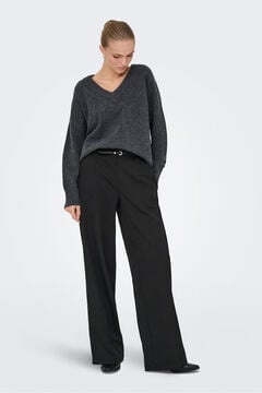 Only Pullover mit V - Ausschnitt