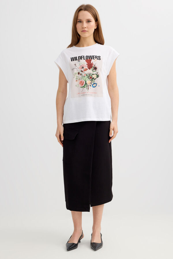 Inside Short-sleeved T-shirt white