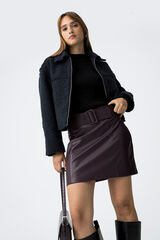 Tiffosi Minissaia com cinto estampado