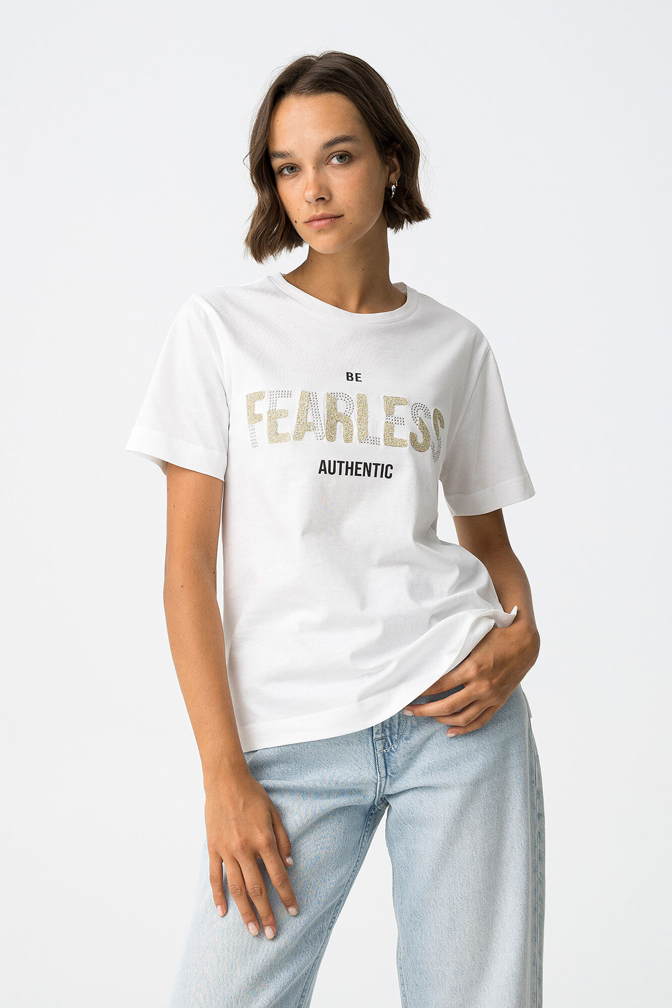 Tiffosi Camiseta con Aplicaciones