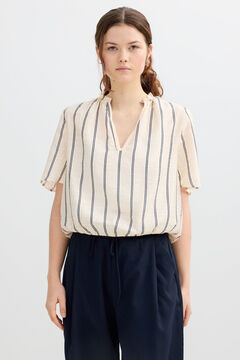 Inside Camiseta manga volantes