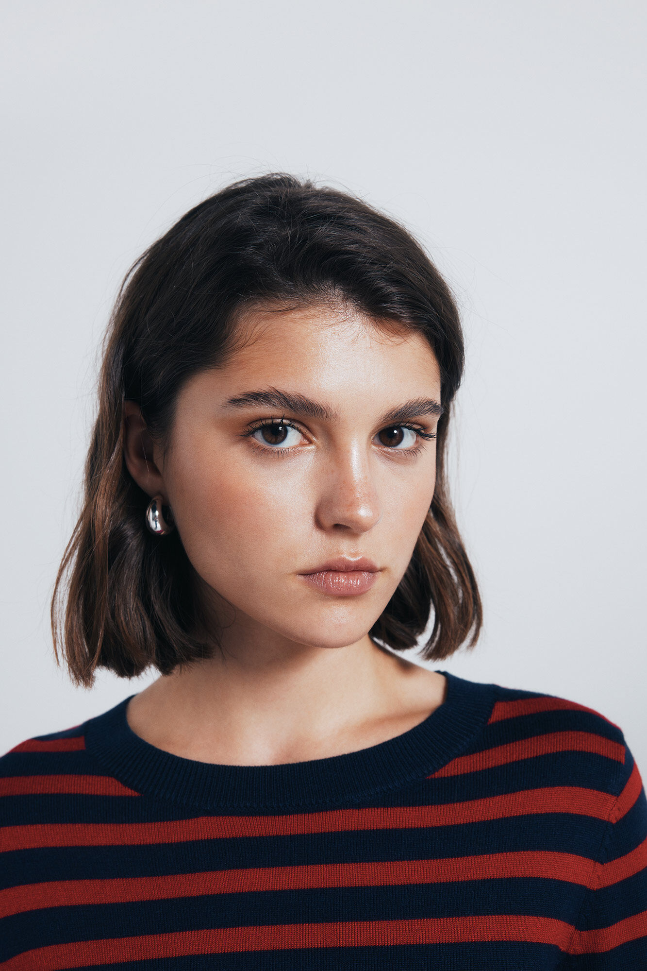 Springfield Jersey fino com bot&otilde;es e punhos