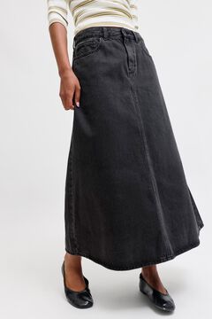 Jack & Jones Falda vaquera larga