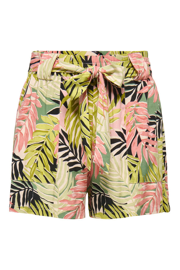 Only Shorts con lazada estampado
