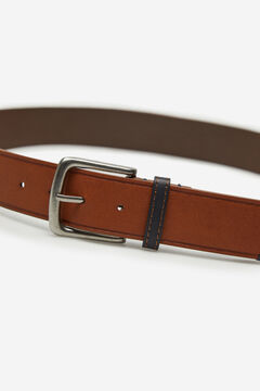 Springfield Essential faux leather belt tan