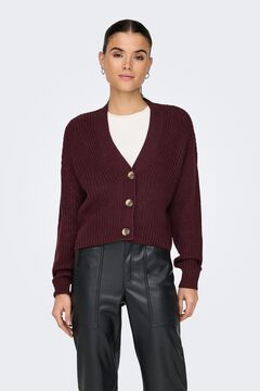Only Strickjacke mit Knopfverschluss