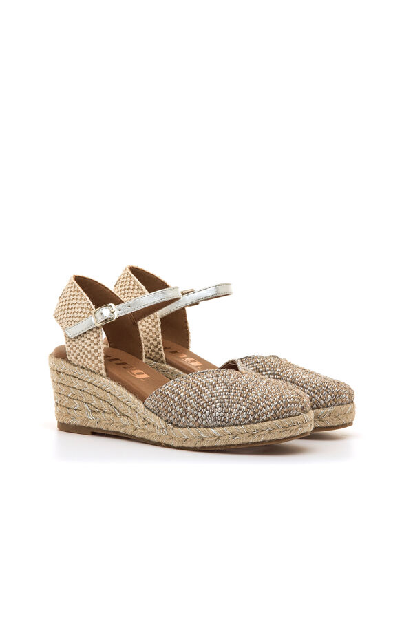 MTNG Jute wedges grey