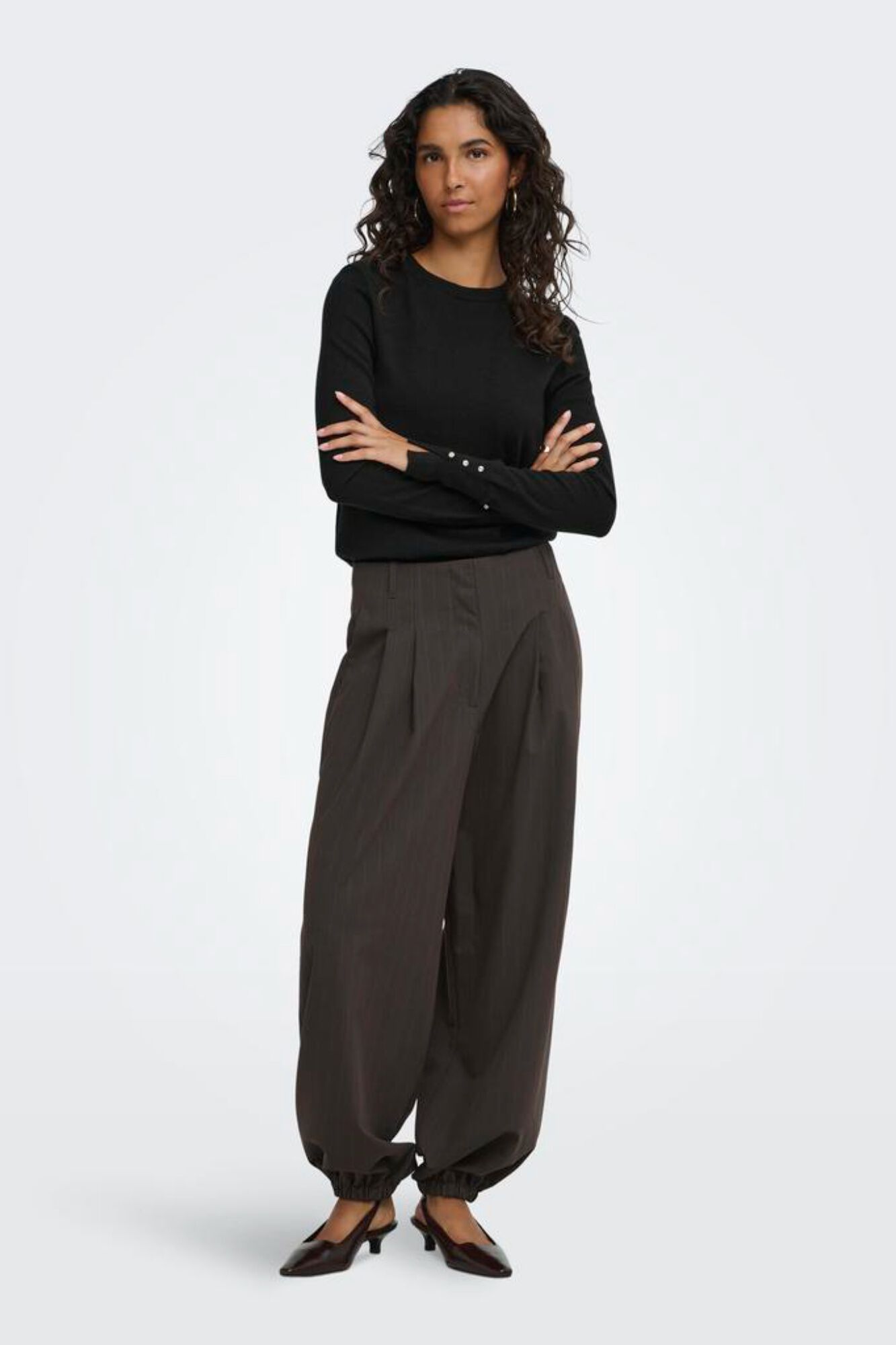 JDY Camisola gola redonda