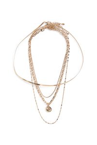 Pieces Pack de 4 colares dourados