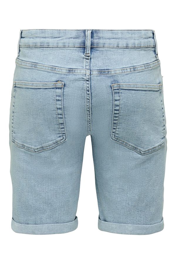 Only & Sons Denim Bermuda shorts blue