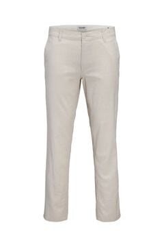 Jack & Jones Pantal&oacute;n chino regular fit lino