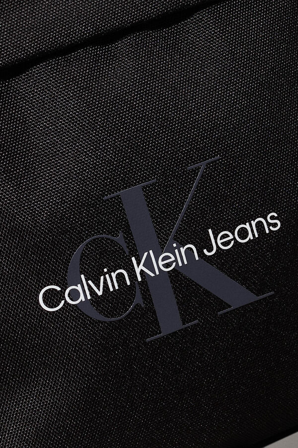 CK Jeans Calvin Klein nylon jeans crossbody bag black