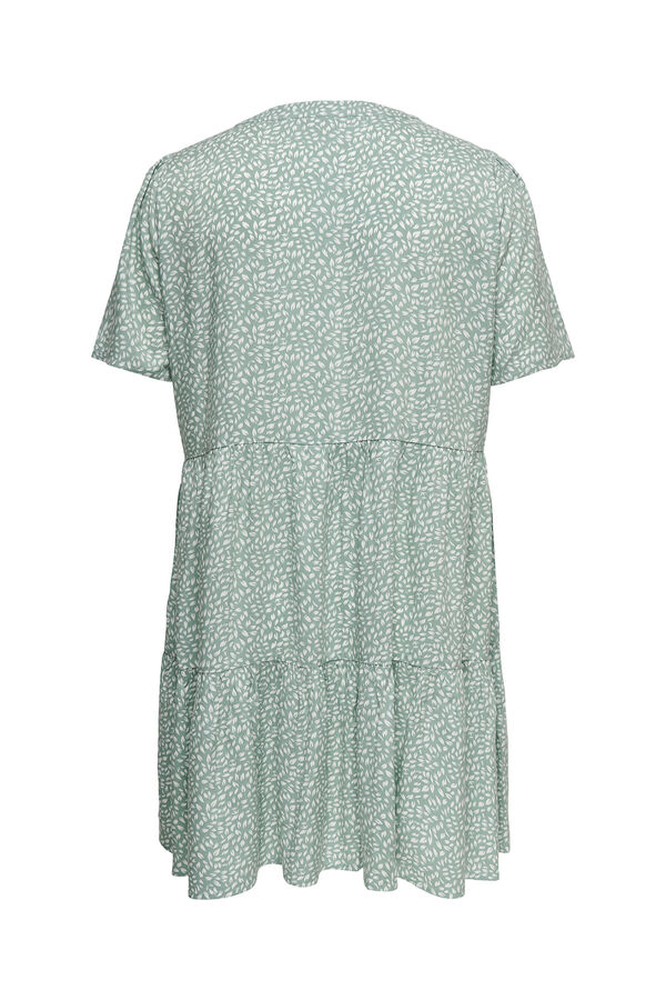 Only Carmakoma Vestido corto talla grande kaki