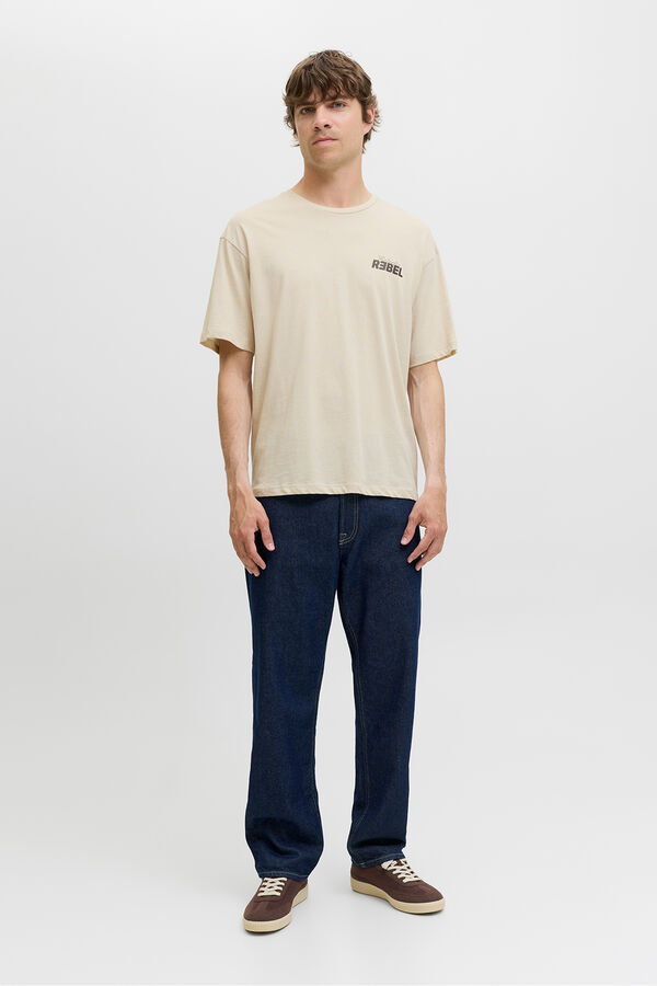 JJ REBEL Regular fit T-shirt grey