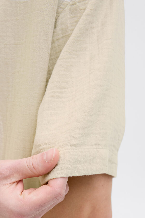 Jack & Jones Camisa regular fit beige