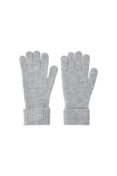 Springfield Jersey-knit gloves grey