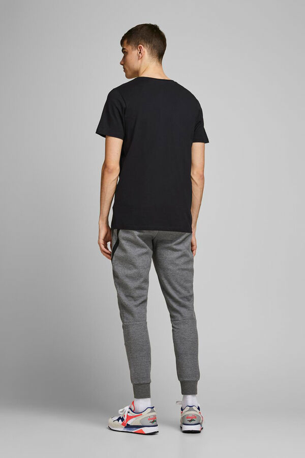 Jack & Jones Slim fit cotton t-shirt black