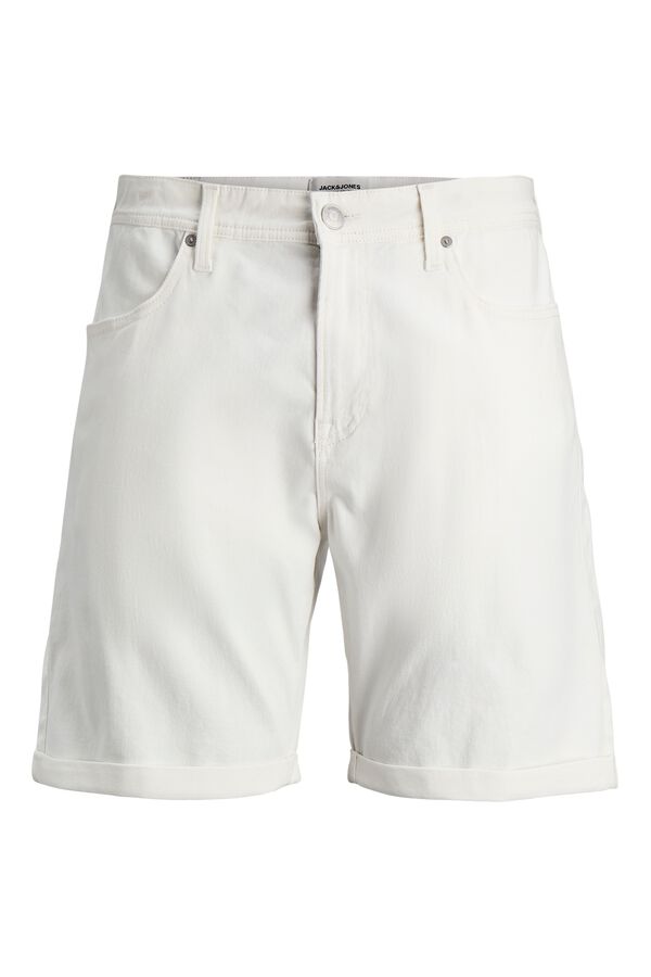 Jack & Jones Serge regular fit Bermuda shorts white