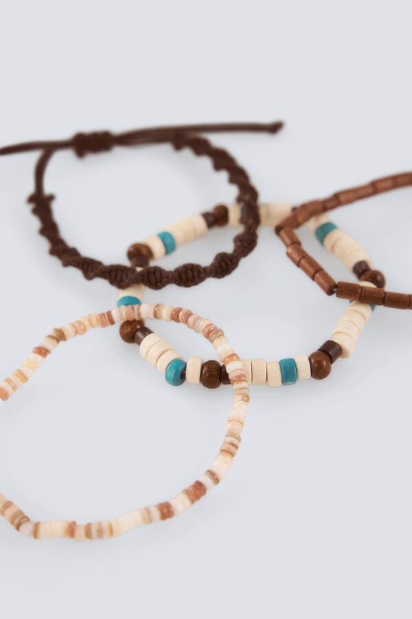 Springfield Lot 4 bracelets bleu