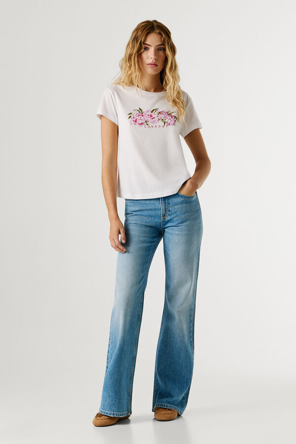 Pepe Jeans Short-sleeved T-shirt white