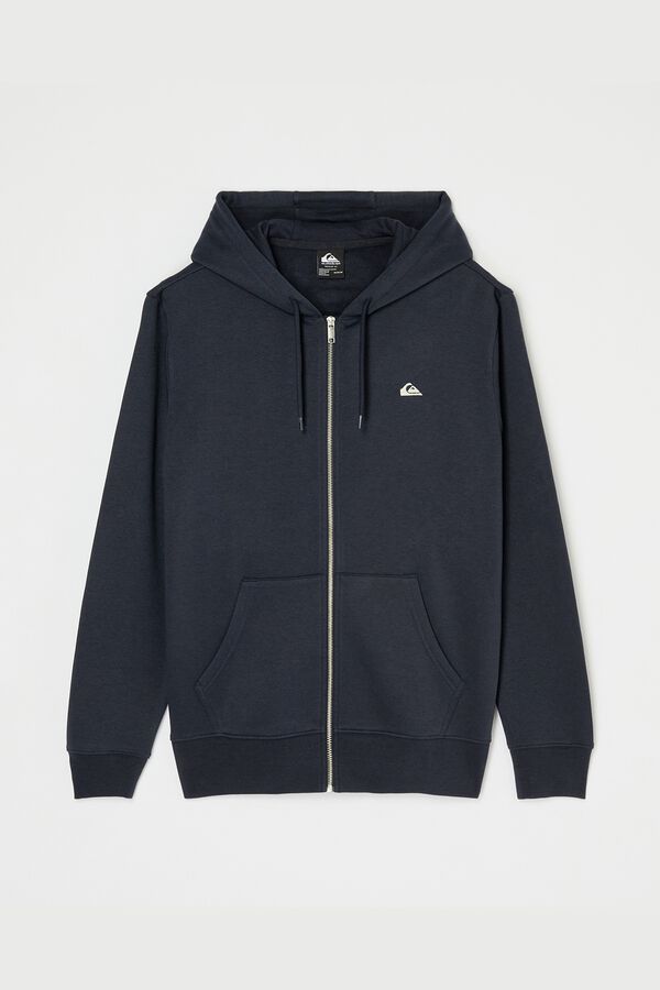 Quiksilver Hooded zip-up sweatshirt blue