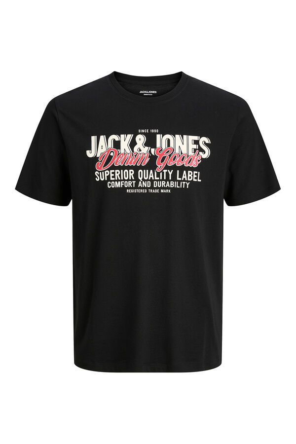 Jack & Jones PLUS Essential short-sleeved T-shirt black