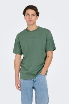 Springfield Camiseta básica O&S verde