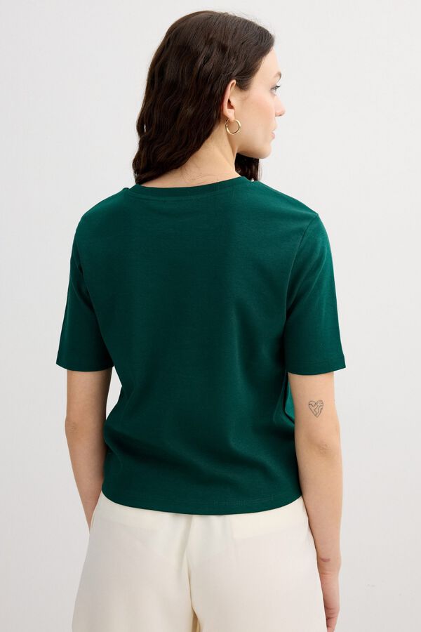 Inside Short-sleeved T-shirt green