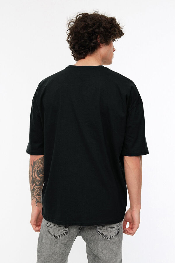 Trendyol Short-sleeved T-shirt black