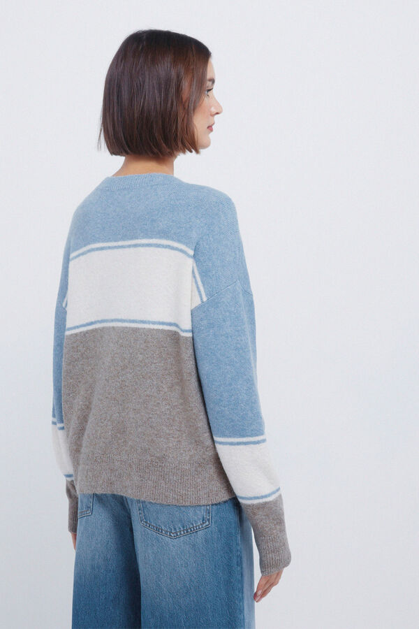 Springfield Jersey intarsia estrellas estampado