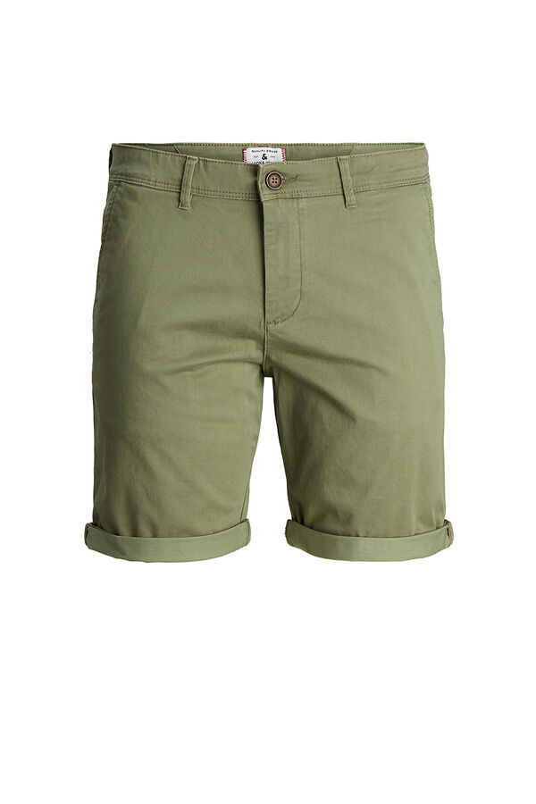 Springfield Shorts im Chino-Stil grün