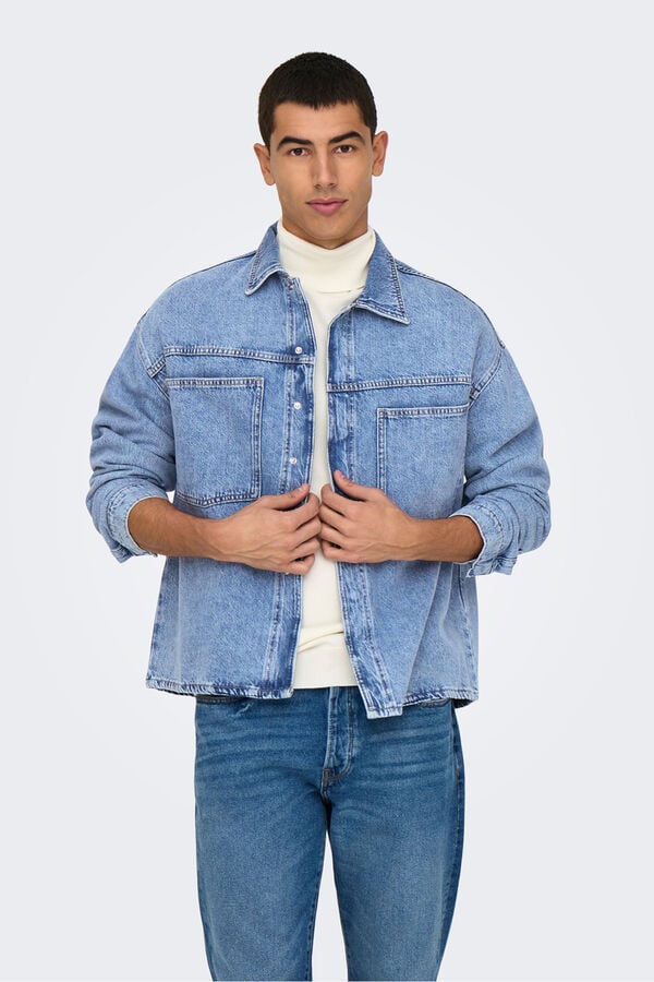 Only & Sons Denim jacket blue