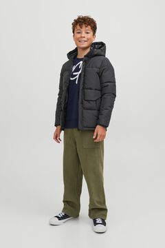 Jack & Jones Junior Puffer jacket with hood