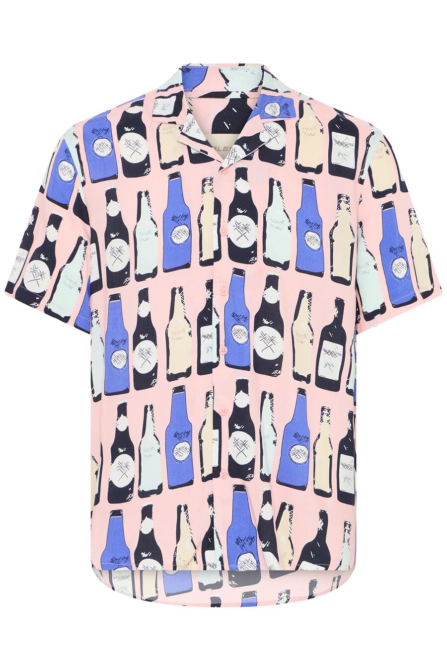 Camisa de manga corta estampada