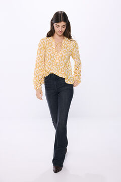 Springfield Ethnic print blouse color