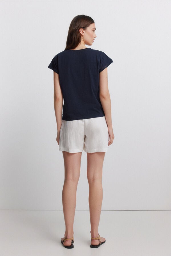 Springfield Bermuda &agrave; pinces beige